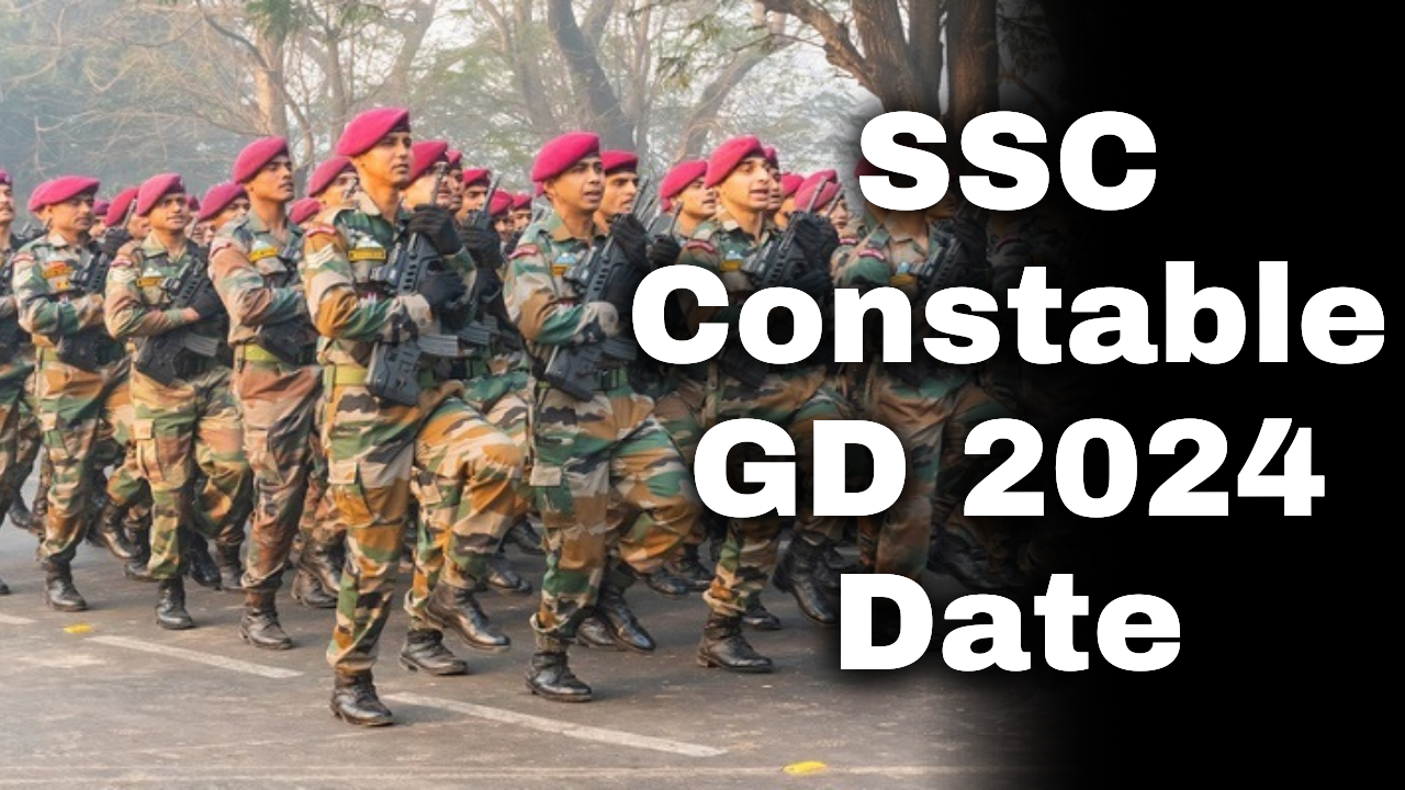 SSC Constable GD 2024 Date